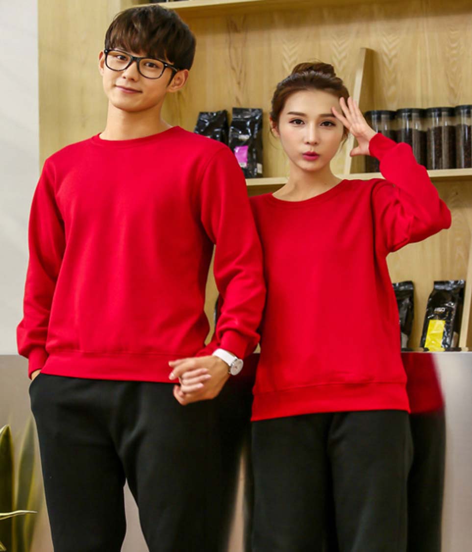 工作服圓領(lǐng)衛衣定制